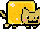 Golden Nyan Cat