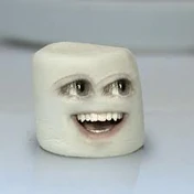 Marshmallow as seen in the Annoying Orange