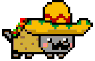 The original Mexinyan GIF on the NYAN.CAT Site.