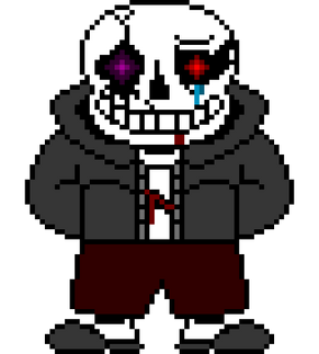 Pixilart - Horror Sans by A-Reaper