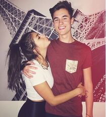 Andrea dated Kian for over a year, well known in the youtube community.