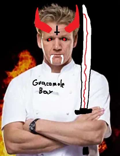 Gordon Ramsay from Hell | Obacchio's Bizarre Łucifer Wiki (e.v.i.l. for ...