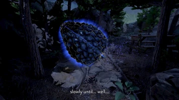 The Seed ready to open up close.