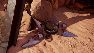 A disabled solid volume projector