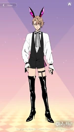 Asmodeus's Bunny Boy Look