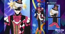 Solomon's Carnival Outfit Reference Sheet