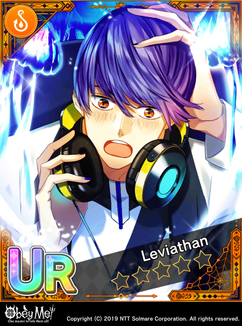 Leviathan obey me cards