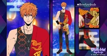 Beelzebub's Festival Outfit Reference Sheet