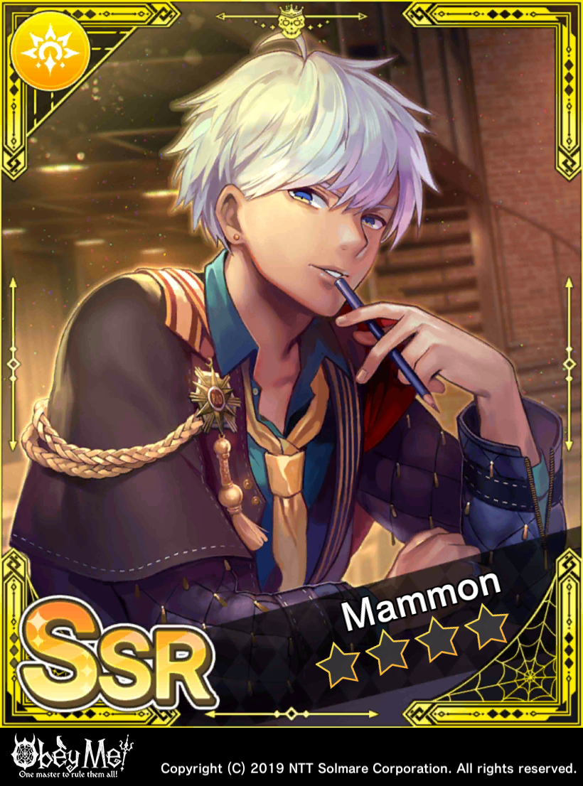 Mammon | Character Review | Obey Me! | Sweet & Spicy | Otome Game Reviews