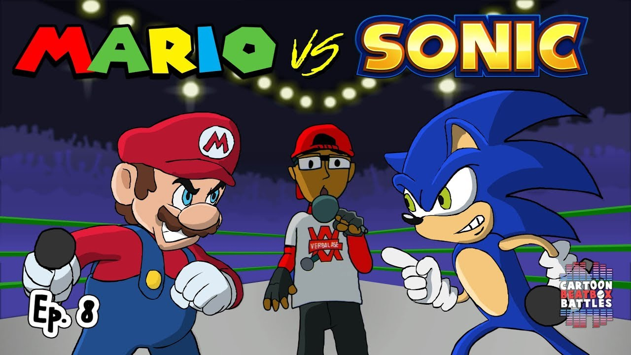 sonic vs mario