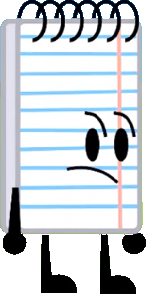 Notepad | Object Show Characters Wiki | Fandom