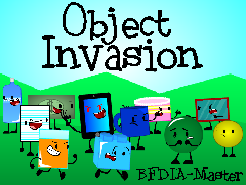 Object Invasion Intro But With Bfdi Assets