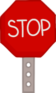 Stop sign body