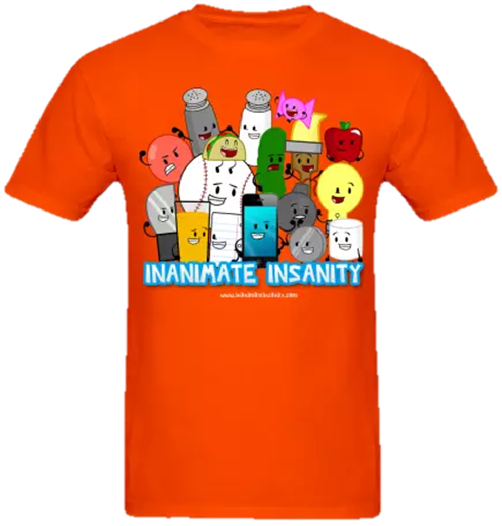 Inanimate Insanity Shirt Gallery Object Show 87 Wikia Fandom