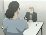 Gillen while interrogating Peter Jurgens