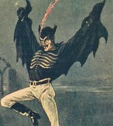 Spring Heeled Jack as depicted in the English penny dreadful Spring-Heeled Jack #2, Aldine Publishing, 1904