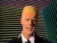 Max Headroom, portrayed by Matt Frewer