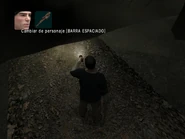 He actually is there, just invisible. You can switch to him, but while in this invisible state, he won't be able to move, attack, or do anything at all.