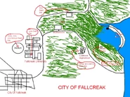 Old fanmade map with areas. (By crogers15, 2011)