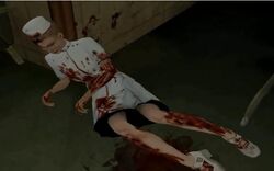 Wickson, fatally wounded, most likely by Walden