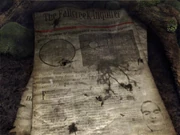 Il Fallcreek Inquirer con un articolo su Jedediah