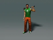 Kenny will have a work-out t-shirt.