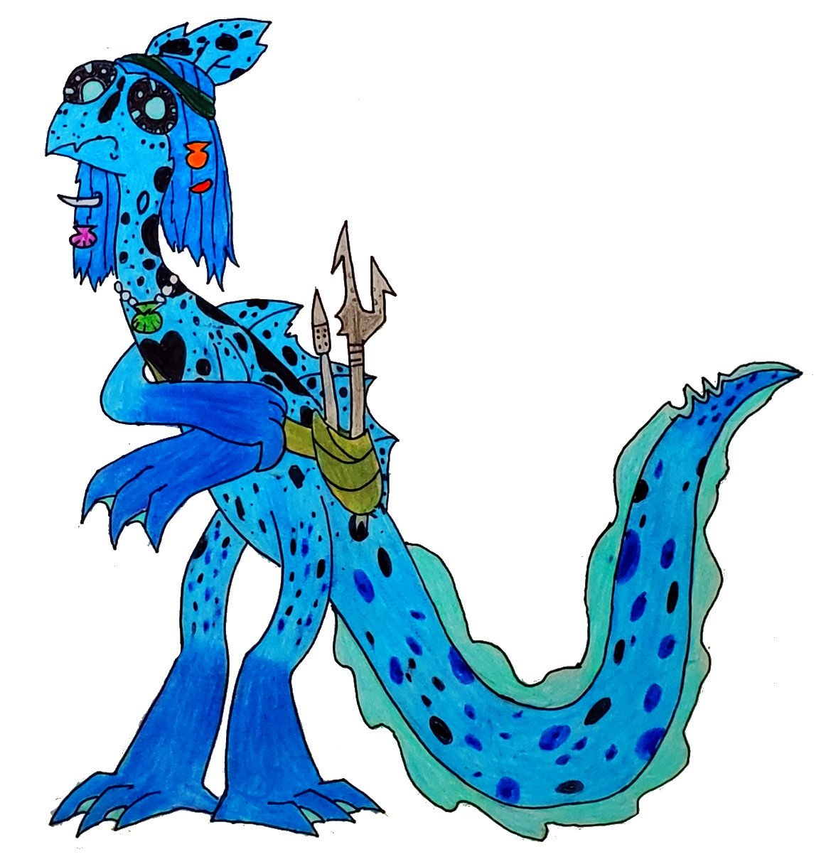 Azure the Poisonous Swamp Siren | OC Database Wikia | Fandom