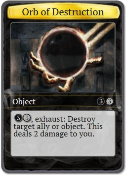 Orb of Destruction | Orbs CCG Wiki | Fandom