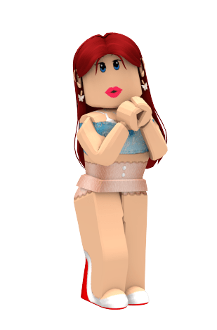 Roblox Gfx Png - Roblox Girl Transparent , transparent png