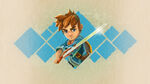 Artwork for the Steam Trading card of the Kid.