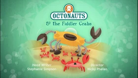 Fiddler crabs title card