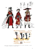 Concept art for Hikari from the 2023 art book