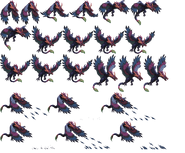 Heavenwing's boss sprite sheet