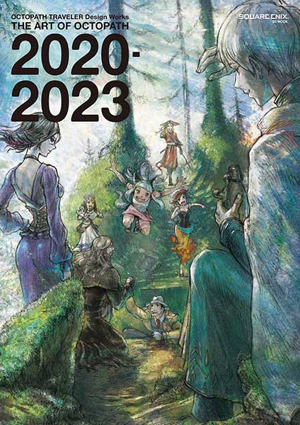 Octopath Traveler II 2 Design Works 2020-2023 Art Book Official Square Enix  NEW