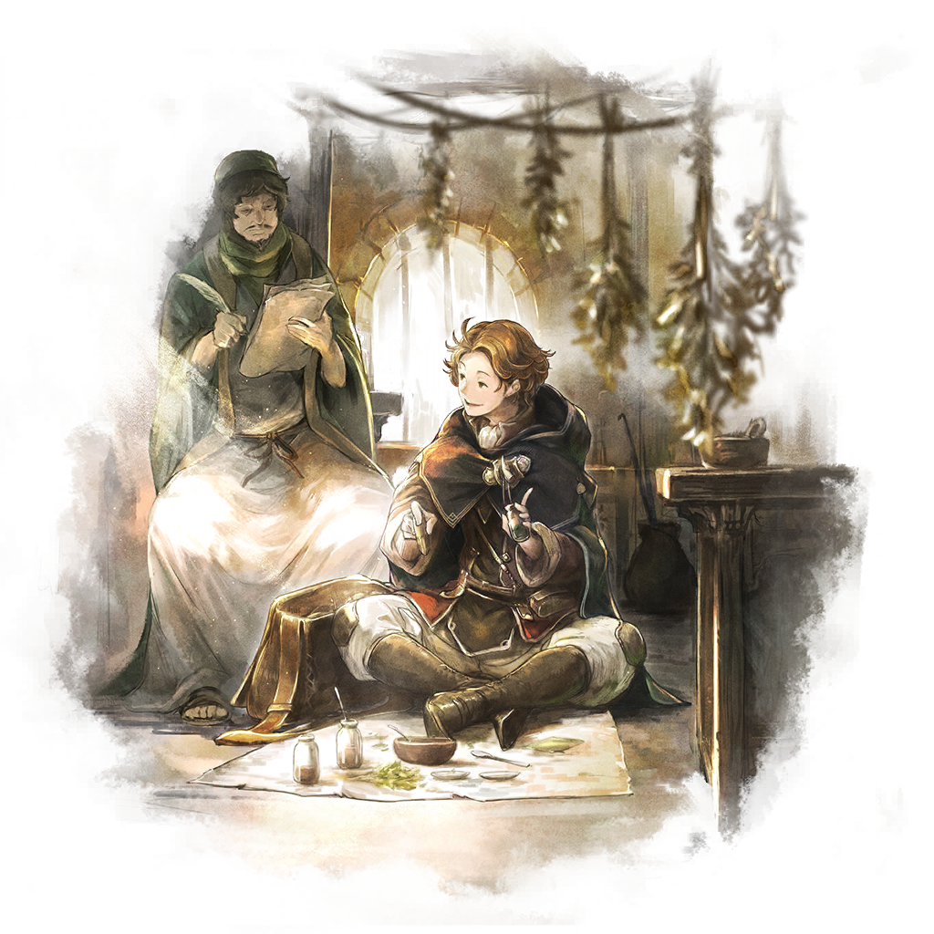 Devin is a character in Octopath Traveler: Champions of the Continent.