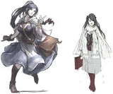 Concept art of Vanessa