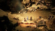 Griff and his soldiers wounded in Sandflow Pass