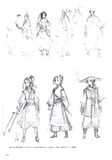 Concept art for Hikari from the 2023 art book