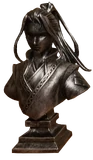 Bust of Hikari from the Collector Edition