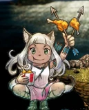 Art used in a KFC and FFXIV collab