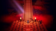 Base of the stairs at Journey's End