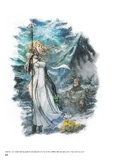 Art of Ophilia from the English translation of The Art of Octopath Traveler - 2016-2020.