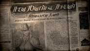 End of Chapter 2 newspaper