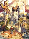 Promotional artwork celebrating 5 million sales.
