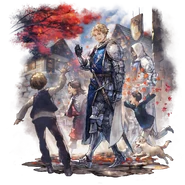 Crick in Octopath Traveler: Champions of the Continent.