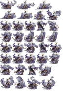 Priestess Hinoekagura's boss sprite sheet