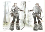 Concept art of H'aanit.