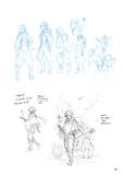 Concept art of Therion from the English translation of The Art of Octopath Traveler - 2016-2020.