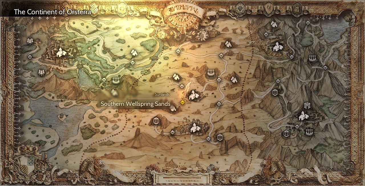 Southern Timberain Trail mystery : r/octopathtraveler