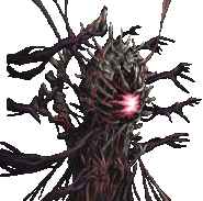 Vide, wounded, with Wriggling Tentacle, Creeping Tentacle, Lithe Tentacle, and Thwarting Tentacle.